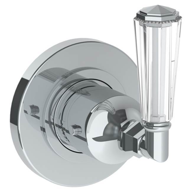 Wall Mounted Mini Thermostatic Shower Trim, 3 1/2'' dia.