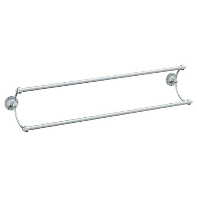 Wall Mounted Double Towel Bar, 18''