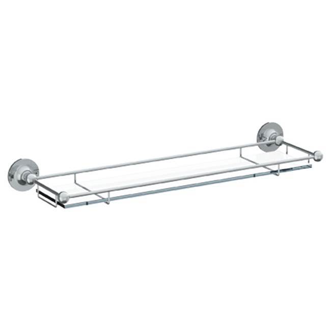 Wall Mounted 24'' Glass Shelf