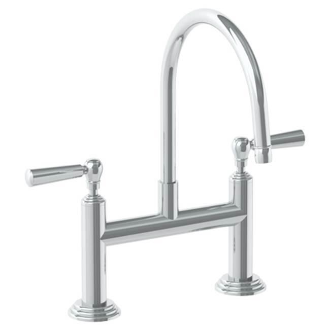 Deck Mounted Bridge Kitchen Faucet