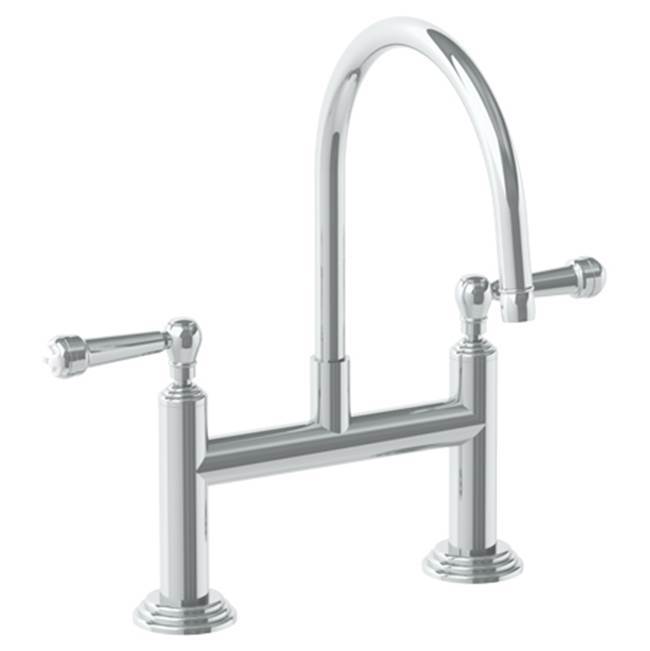 Deck Mounted Bridge Kitchen Faucet