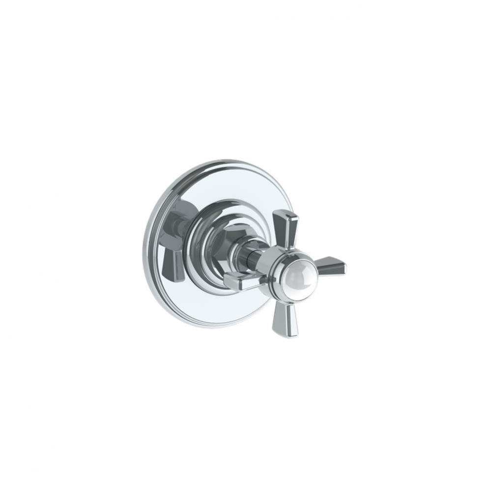 Wall Mounted Trim w/ Wall Plate, 3 1/2'' dia.