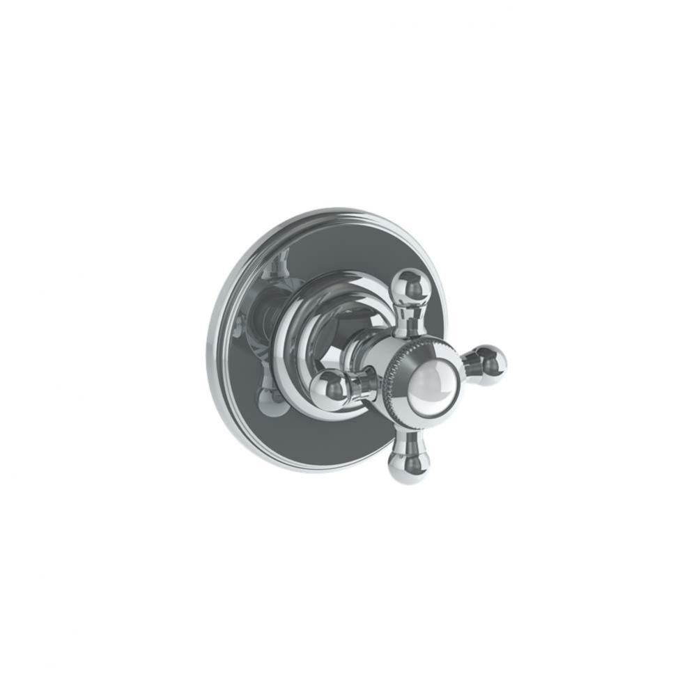Wall Mounted Trim w/ Wall Plate, 3 1/2'' dia.