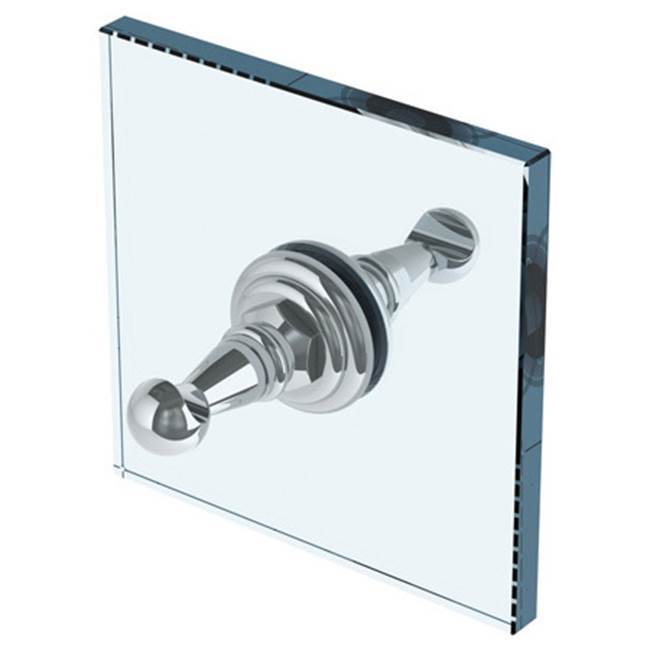 Rochester double shower door knob/ glass mount hook