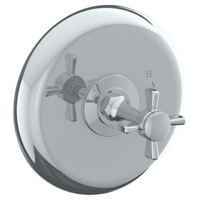 Wall Mounted Pressure Balance Shower Trim, 7'' dia.