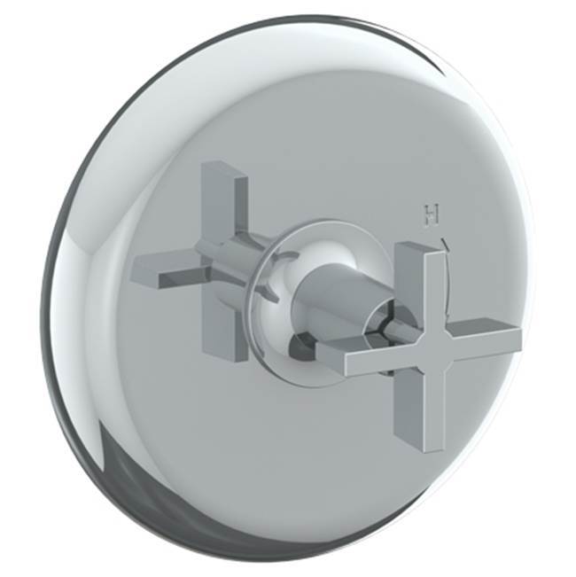 Wall Mounted Pressure Balance Shower Trim, 7'' dia.