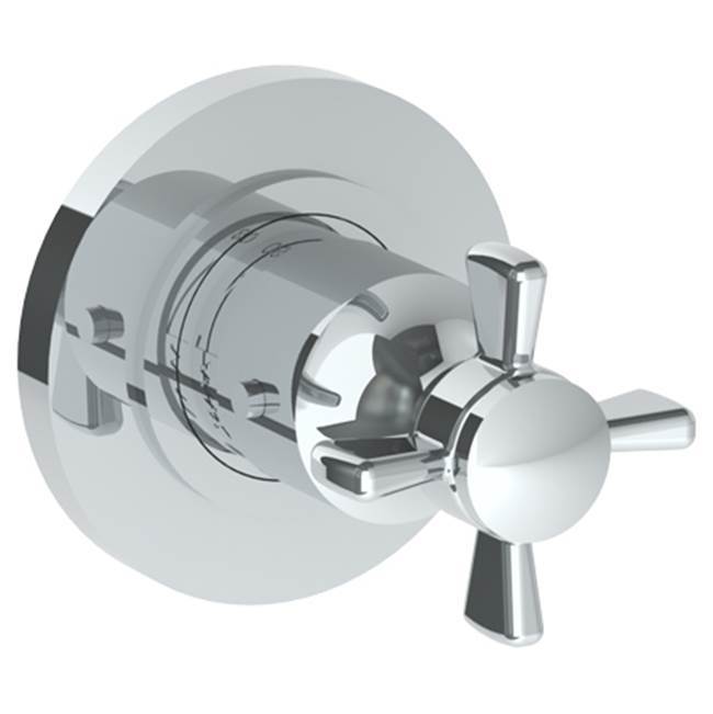 Wall Mounted Mini Thermostatic Shower Trim, 3 1/2'' dia.