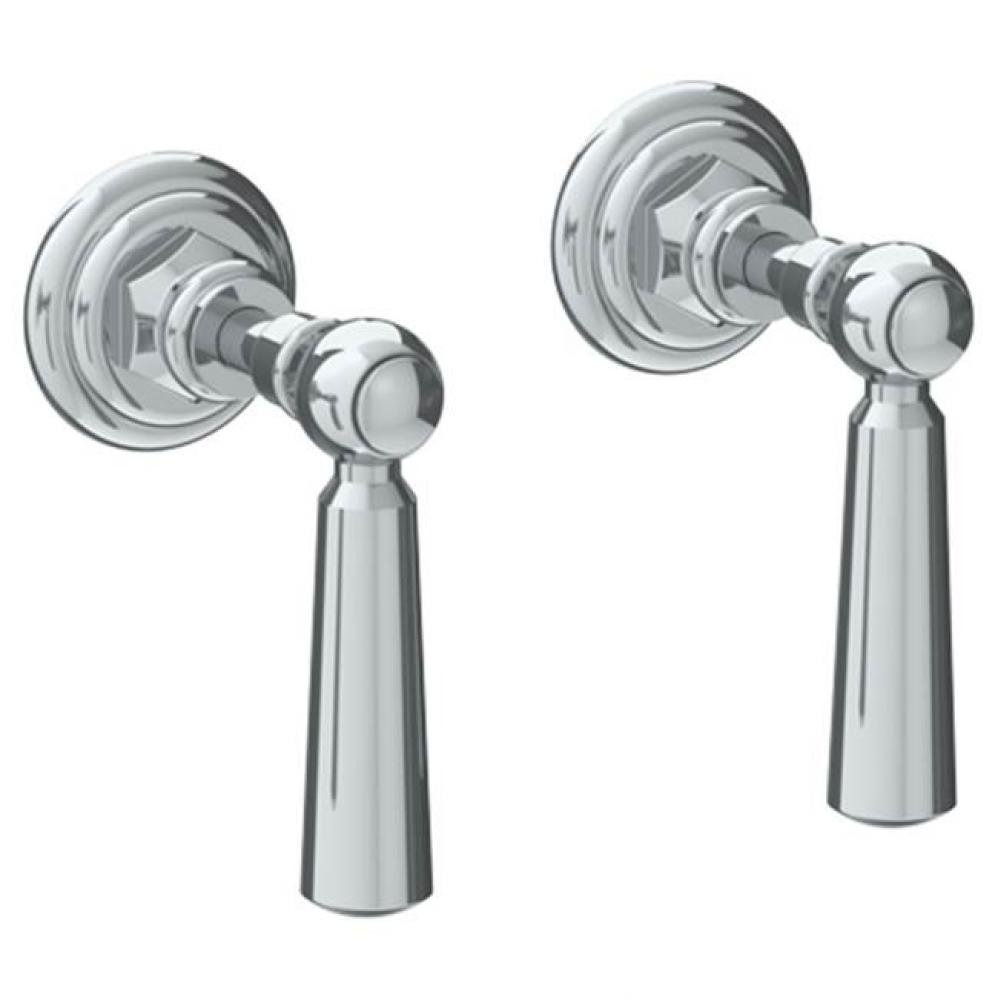 Wall Mounted 2-Valve Shower Trim