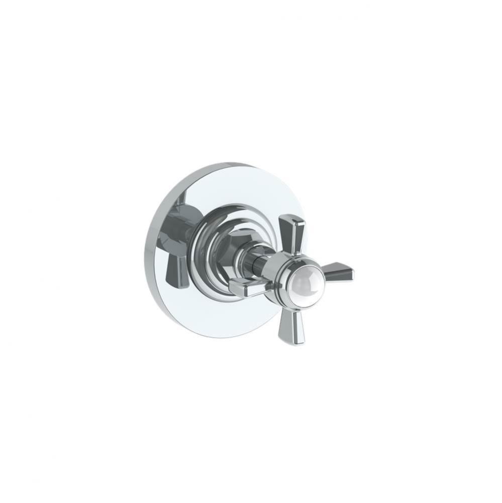 Wall Mounted Trim w/ Wall Plate, 3 1/2'' dia.