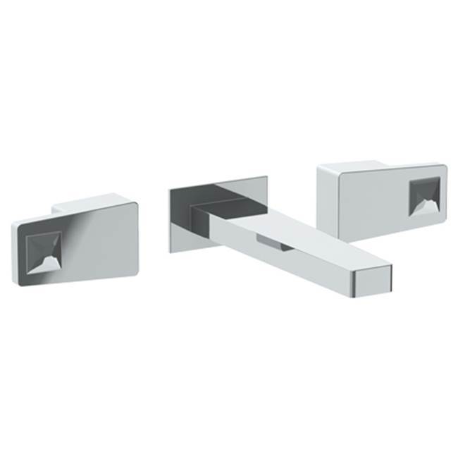 Wall Mounted 3 Hole Lavatory Set with 7 1/8'' CTC Spout