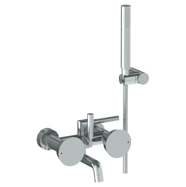 Wall Mounted Exposed Bath Set with Hand Shower