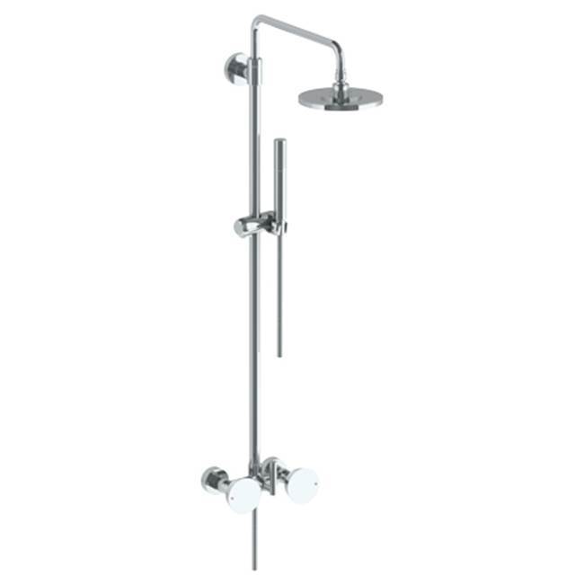 Wall Mounted Exposed Shower with Hand Shower