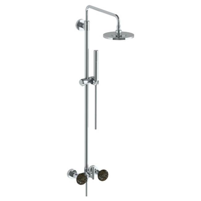 Wall Mounted Exposed Shower with Hand Shower