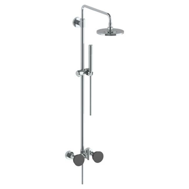 Wall Mounted Exposed Shower with Hand Shower