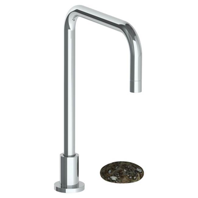 Deck Mounted 2 Hole Square Top Kitchen Faucet