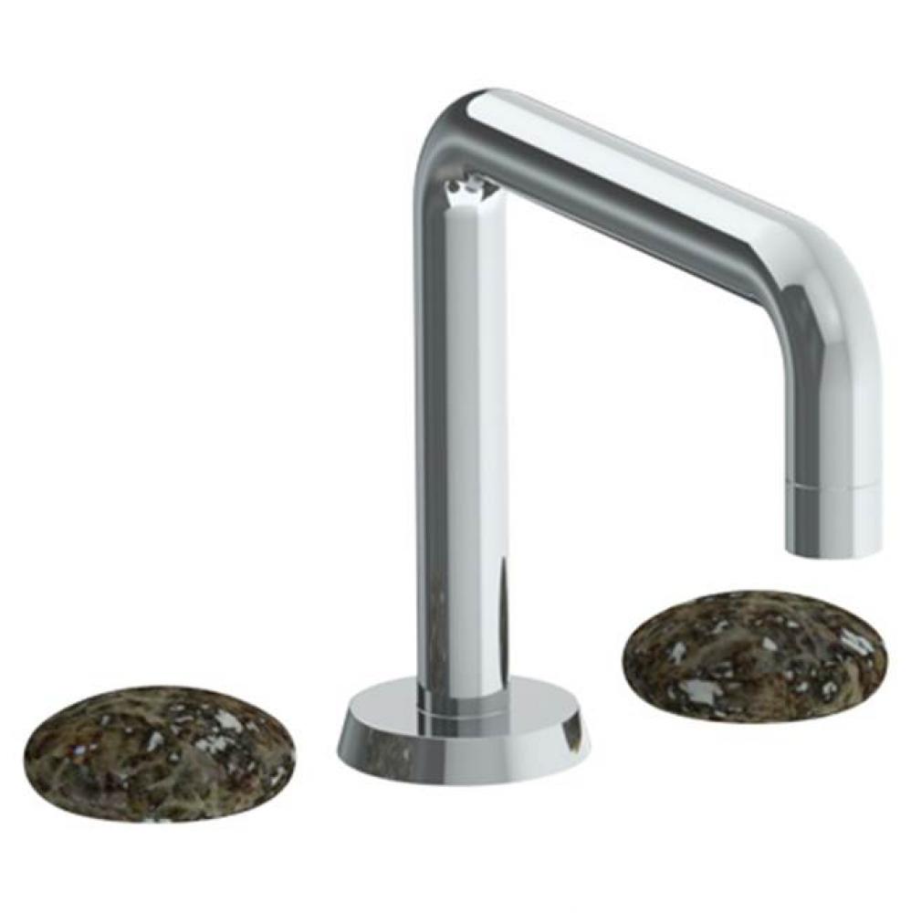 Deck Mounted 3 hole Square Bath set