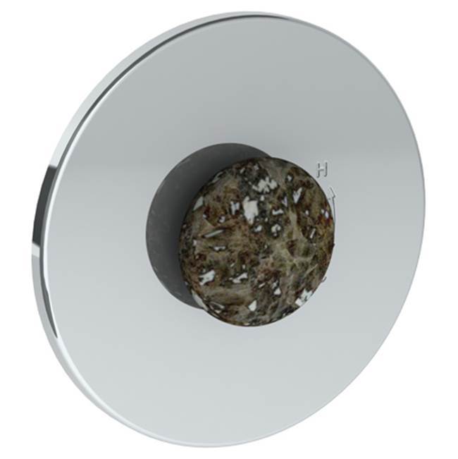 Wall Mounted Pressure Balance Shower Trim, 7'' dia.