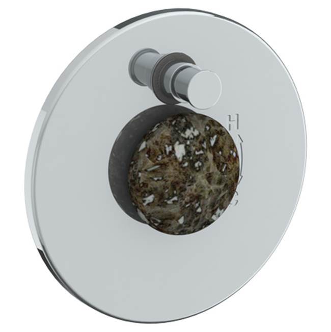 Wall Mounted Pressure Balance Shower Trim with Diverter, 7'' dia.