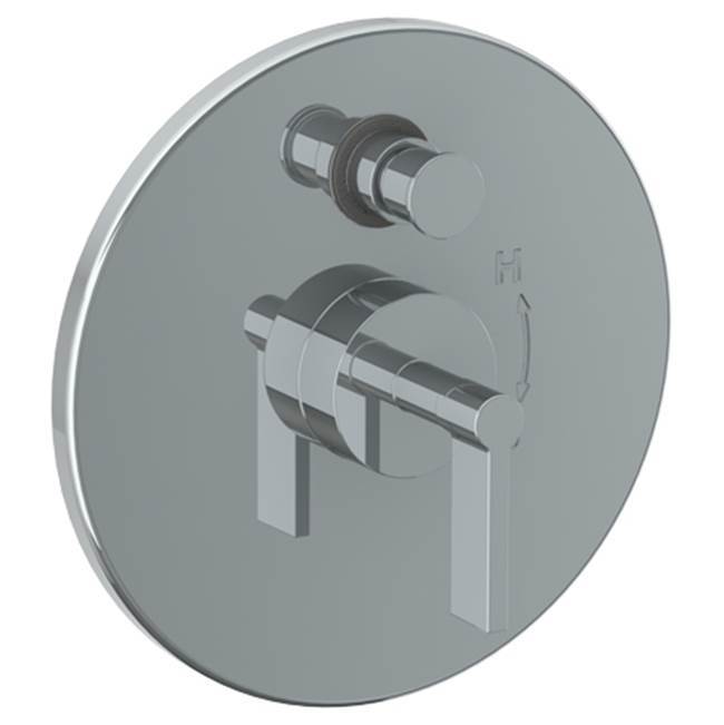 Wall Mounted Pressure Balance Shower Trim with Diverter, 7'' dia.