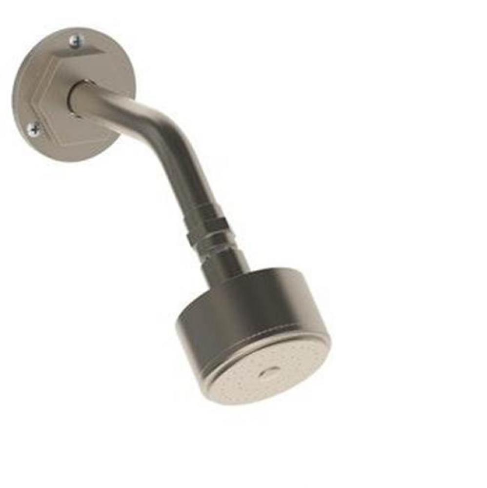 Wall Mounted Showerhead, 3'' dia with 7-3/8'' Arm and Flange