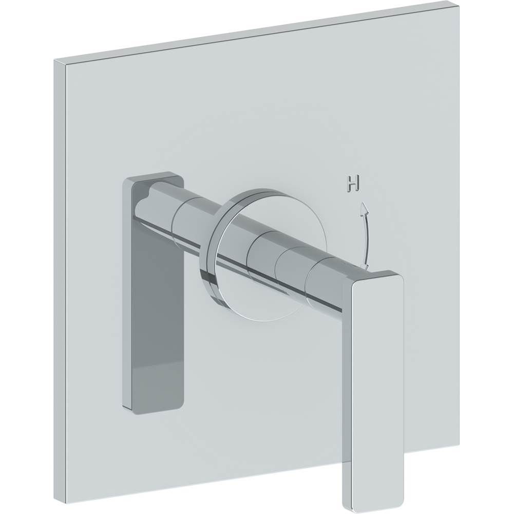 Wall Mounted Pressure Balance Shower Trim, 7'' dia.