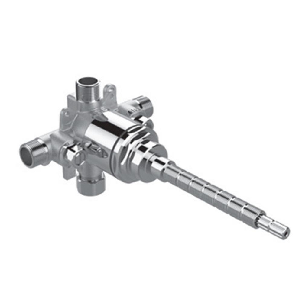 Pressure Balanced Valve With Integral Stops