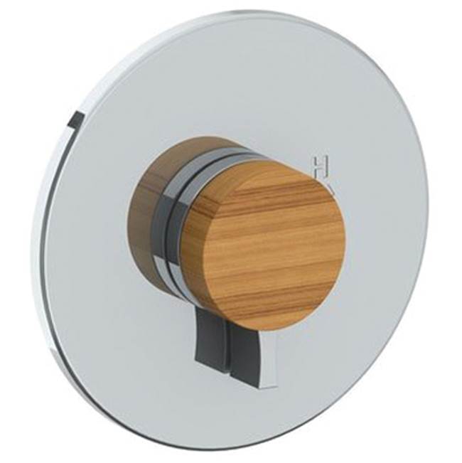 Wall Mounted Pressure Balance Shower Trim, 7'' dia.