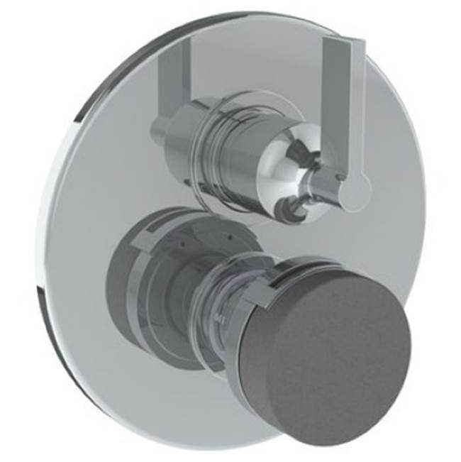 Wall Mounted Thermostatic Shower Trim with built-in control, 7 1/2'' dia. Must specify E