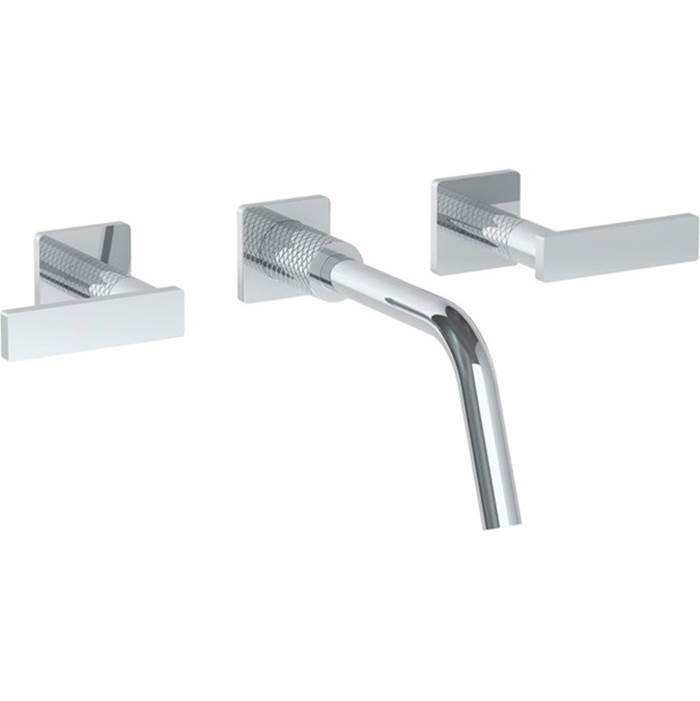 Wall Mounted 3 Hole Lavatory Set