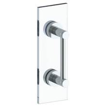 Watermark 111-0.1-6GDP-WH - Sutton 6'' shower door pull/ glass mount towel bar