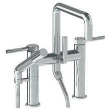 Watermark 111-8.26.2-SP4-GP - Deck Mounted Square Exposed Bath Set with Hand Shower