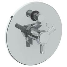 Watermark 111-P90-SP5-WH - Wall Mounted Pressure Balance Shower Trim with Diverter, 7'' dia.