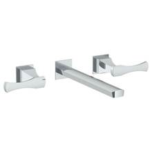 Watermark 125-5-BG4-GP - Wall Mounted 3 Hole Bath Set