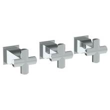 Watermark 125-WTR3-BG5-GP - Wall Mounted 3-Valve Shower Trim