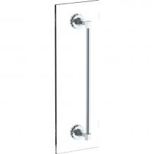 Watermark 133-0.1A-GDP-PC - James 24'' shower door pull/ glass mount towel bar