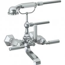 Watermark 133-5.2-JA4-PC - Wall Mounted Exposed Bath Set with Hand Shower