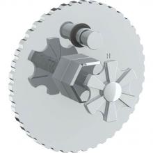 Watermark 133-P90-JA6-PC - Wall Mounted Pressure Balance Shower Trim with Diverter, 7''