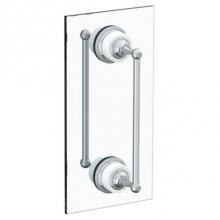 Watermark 180-0.1-12DDP-DD-PC - 12'' Double Shower Door Pull