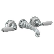 Watermark 180-2.2-DD-GP - Wall Mounted 3 Hole Lavatory Set with 8 1/4'' CTC Spout