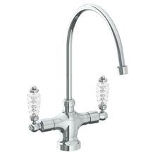 Watermark 180-7.2-AA-WH - Deck Mounted 1 Hole Kitchen Faucet with 9 3/4'' spout