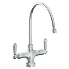 Watermark 180-7.2-U-GP - Deck Mounted 1 Hole Kitchen Faucet with 9 3/4'' spout