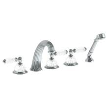 Watermark 180-8.1-AA-WH - Deck Mounted 5 Hole Bath Set