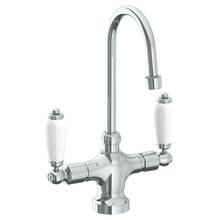Watermark 180-9.2-CC-PC - Deck Mounted 1 Hole Kitchen Faucet with 4 1/2'' spout
