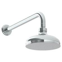 Watermark 180-HAF.1-GP - Wall Mounted Showerhead, 6''dia, with 14'' Arm and Flange