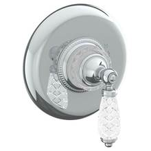 Watermark 180-P80-BB-GP - Wall Mounted Pressure Balance Shower Trim, 7'' dia.