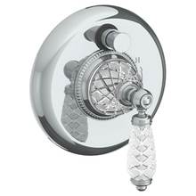 Watermark 180-P90-AA-GP - Wall Mounted Pressure Balance Shower Trim with Diverter, 7'' dia.