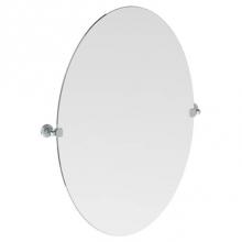 Watermark 201-0.9B-PC - Wall Mounted 24'' x 36'' Oval Pivot Mirror