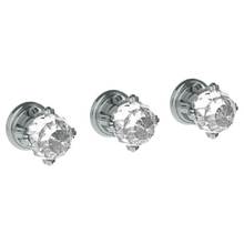 Watermark 201-WTR3-R2-GP - Wall Mounted 3-Valve Shower Trim