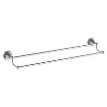 Watermark 205-0.2B-WH - Wall Mounted Double Towel Bar, 30''