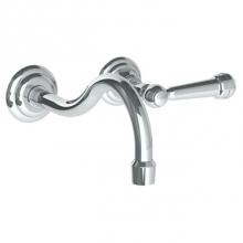 Watermark 206-1.2M-S2-PC - Wall Mounted 2 Hole Lavatory Set with 8 3/8'' CTC Spout